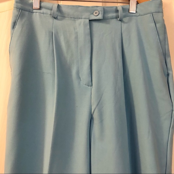 💫Vintage💫 Carroll Reed Pants, "Sky" Blue, Size 12 - Picture 2 of 6